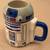 Star Wars R2D2 ceramic sculpted mug 1 thumbnail