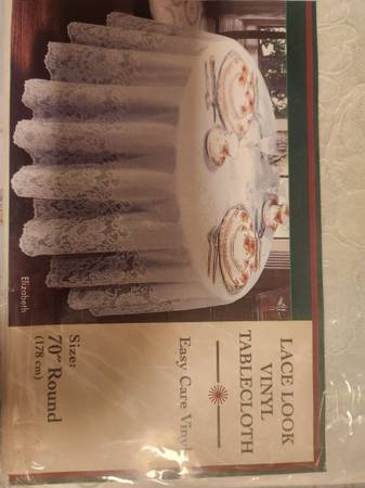 Vintage Round TableCloth - New 1
