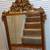 35"×50" Large beveled mirror with ornate gold frame;  14 thumbnail