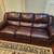 Leather Sofa with Recliners x 2 3 thumbnail
