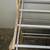 Old Clothes Airer Folding Wood with painted white rails - Paint flakin 5 thumbnail