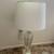 Crytal table lamp for sale 2 thumbnail