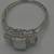 14kt white gold ring 3.4 grams with 3 opals 40 diamonds 0.25 carats si 8 thumbnail