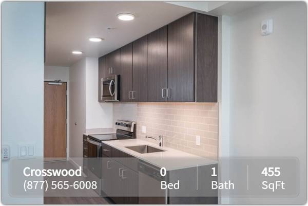 $1,429 / 455ft2 - A community to call home: Experience our Studio 455 Sq Ft. (Eugene - Near the University of Oregon)63977275776515121