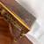 Italian vintage rococo ornate gold carved wood granite console table 4 thumbnail