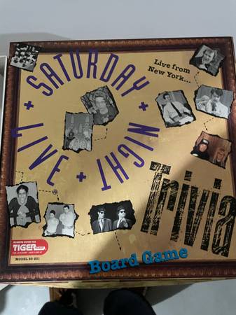 Saturday night live trivia board game 1