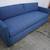 Custom Blue Sofa with Bench Seat 10 thumbnail