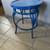 Blue Metal Side Table 1 thumbnail