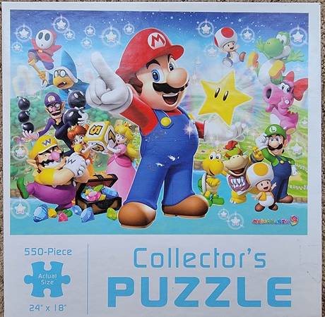 Mario Brothers 550-Piece Collector’s Puzzle 1