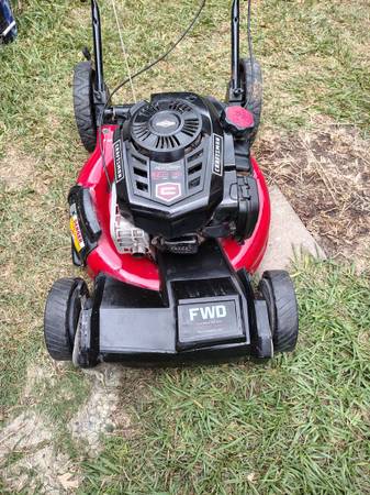 Craftsman self propelled mower no bag 1
