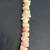 BEAUTIFUL CORAL COLOR SHELL NECKLACE AND MATCHING EARRINGS SET 3 thumbnail