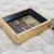 /// VTG MINIATURE BRASS BAMBOO STYLE EASEL - ITALY  w/PICTURE \\\ 6 thumbnail