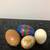 4 Vintage Easter Eggs Made of Marble(1made of wood) 2 thumbnail