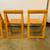 Mid Century Modern Set of 4 Vintage Romanian Folding Chairs 17 thumbnail