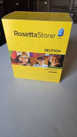 RosettaStone German / Deutsch Language Learning Levels 1-5 1