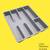 IKEA SMÄCKER Flatware tray, gray, 12x10 " 1 thumbnail