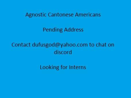 Agnostic Cantonese Americans Networking 1