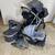 Uppababy Vista V2 Double Stroller with Bassinet and car seat Jordan 2 thumbnail