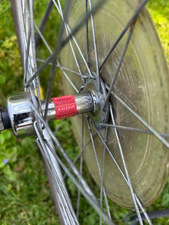 Raleigh Bike Back Wheel Rim Araya 650B - $30 (Bay View)63471072852867121