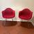 🎁🎄Eames Molded Plastic Armchair, 4-Leg Base, Fully Upholstered ❄️☃ 9 thumbnail
