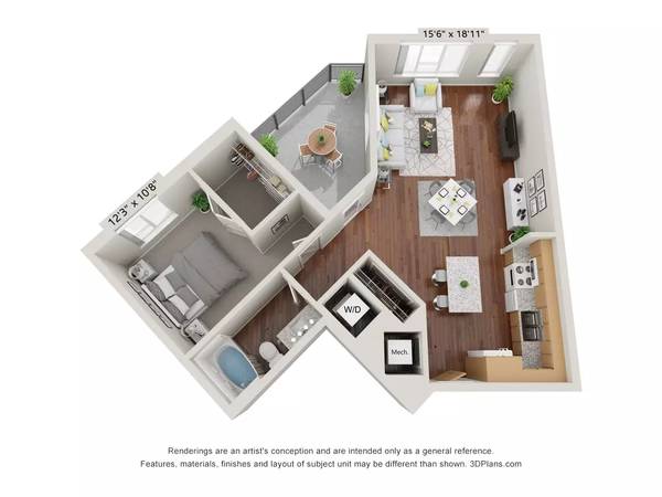 $1,232 / 1br - 840ft2 - Where every detail counts: Dive into our 1 BR, 840 Sq Ft. (Nashville - RiverNorth)63680176080899121