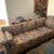 Asian Print couch Set w/ Matching Drapes 2 thumbnail