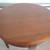 wooden round end table 2 thumbnail