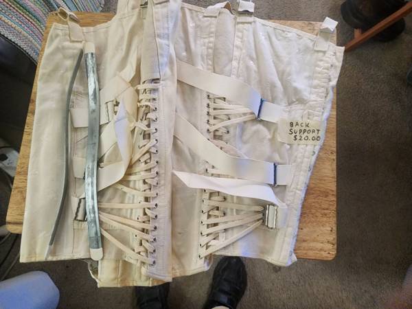 Hospital approved back support 1