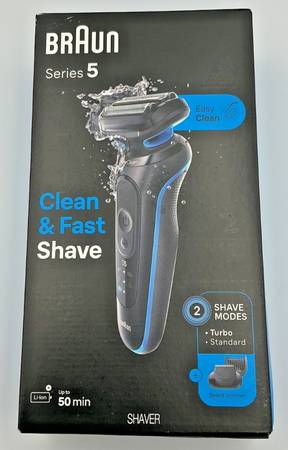 New Braun Series 5 Electric Shaver 1