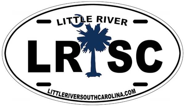Little River South Carolina Front License Plate 1