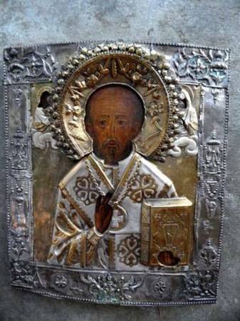 Collection of Antique 16-19 Century Russian Icons from Russian Church 1