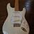 Fender Jimi Hendrix Strat MIM - Olympic White w/ Maple Fingerboard 7 thumbnail