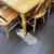 Butcher block table with 6 chairs 36x60 4 thumbnail