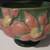 Antique Roseville Clematis Green Pottery Basket Bowl circa 1944 5 thumbnail