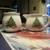 Christmas covered Sugar Bowl and Creamer Set. 2 thumbnail