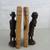 African Maasai Tribal Folk Art Hand Crafted Wooden Bookends Figures 6 thumbnail
