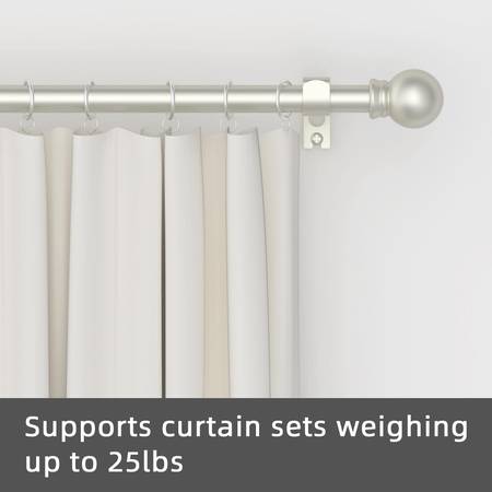 NEW 48-84" CURTAIN ROD 1