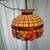 Vintage Large Tiffany Style Hanging Light Fixture. 9 thumbnail