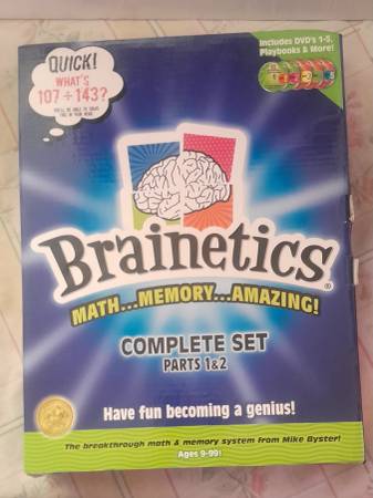 Brainetics Complete Set - Math and Memory System 1
