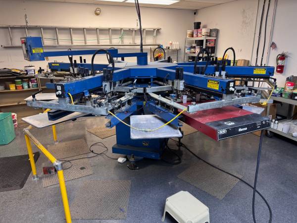 Automatic Screen-printing Press Package Deal or sold individually 1