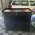 Solid Wood Pottery Barn Black Bar Cabinet w/Wine Storage & Mirror 2 thumbnail