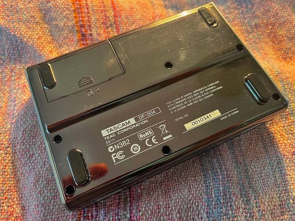 TASCAM DP-004 micro multi-track recorder - $75 (Cambridge)63437871943041121