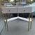 Corner desk Triangular Two Drawers Charging Station 6 thumbnail