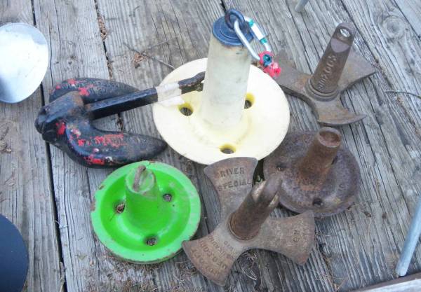 Assorted Boat Anchors 1