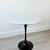White Carrera Marble Tulip Side Table (Rove Concepts) 1 thumbnail