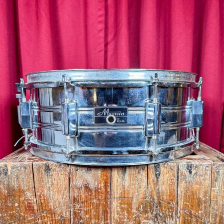 Maxwin by Pearl Snare Drum 6x14 Chrome Over Steel 1