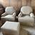 Ethan Allen Pair of 2 Swivel Glider Armchairs 2017 Devonshire Beige 13 thumbnail