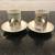 2 ESPRESSO/ Demitasse Cups & Saucers Swiss CITYSCAPES BASEL,& LUZERN. 4 thumbnail