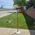 Cool Mid Century Wood and Brass Floor Lamp 2 thumbnail