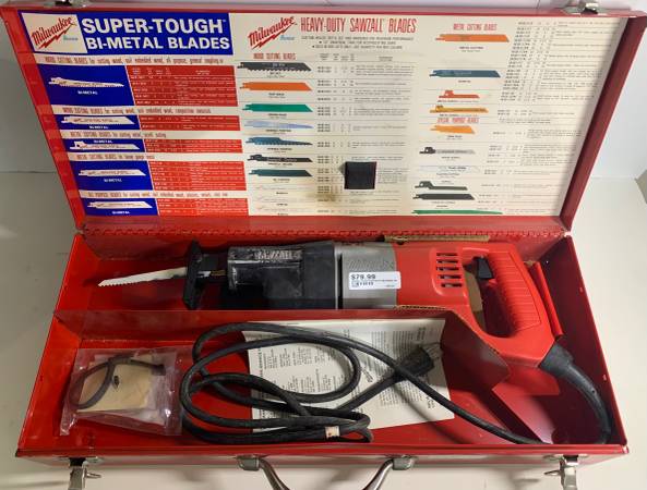 Milwaukee Sawzall In Box 32322 1